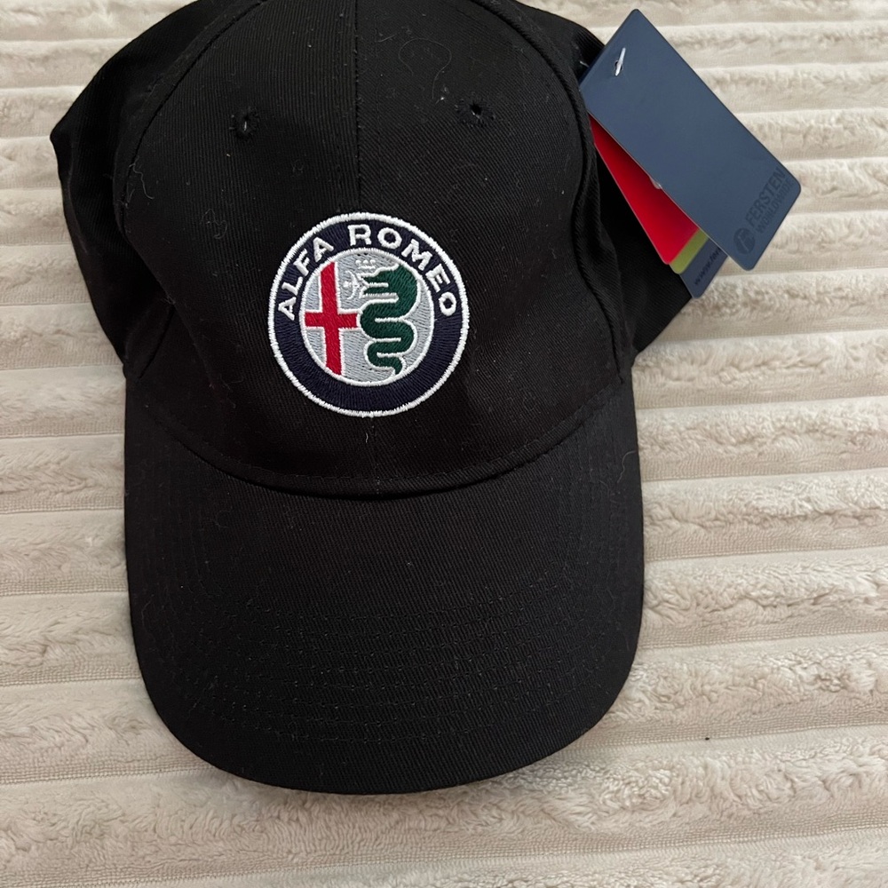 Black Logo Baseball Cap